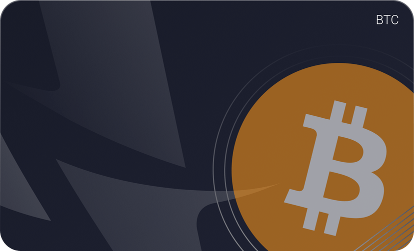 BTC Deposit Card